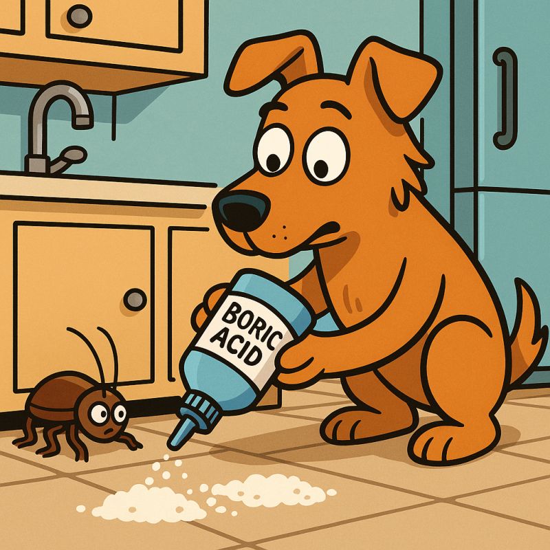How to Kill Cockroaches with Boric Acid