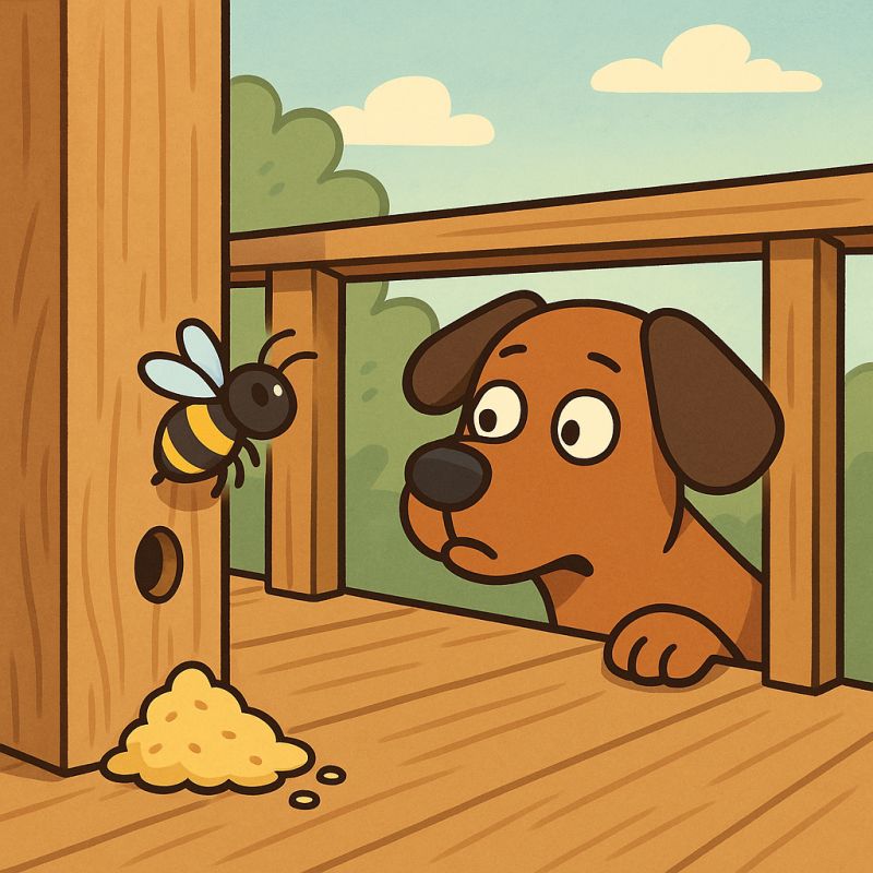 How to Get Rid of Carpenter Bees (Protect Your Woodwork)