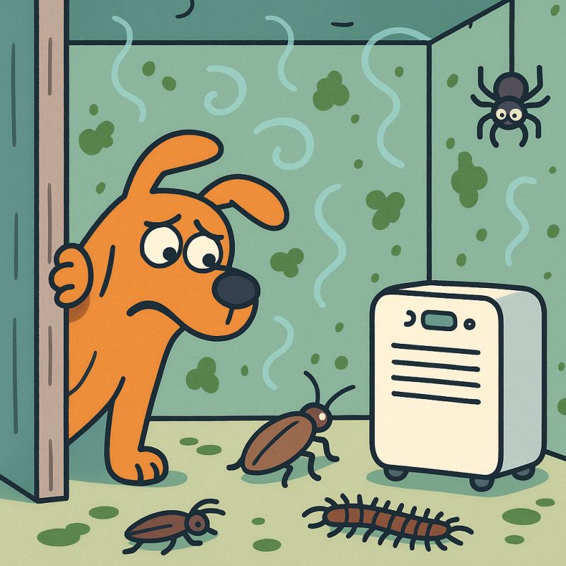 Humidity in the Home: Why It Attracts Pests, Mold, and Misery (And How to Fight Back)