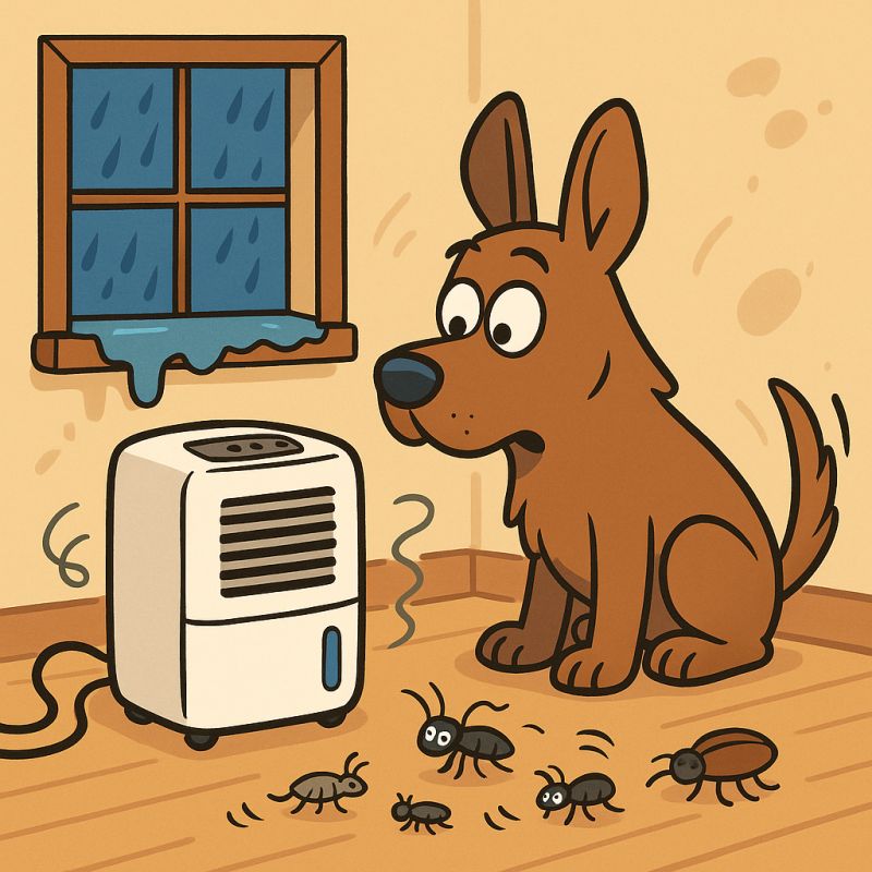 Dehumidifiers for Pest Control: Keep Your Home Dry, Bug-Free, and Comfortable