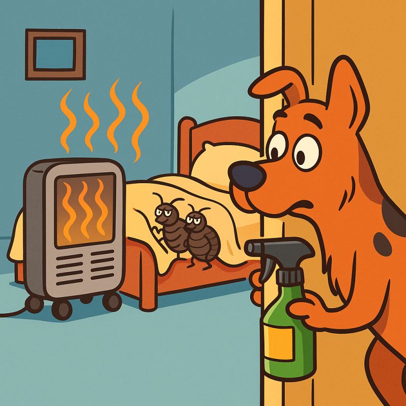 Heat Treatment vs Chemical Treatment for Bed Bugs