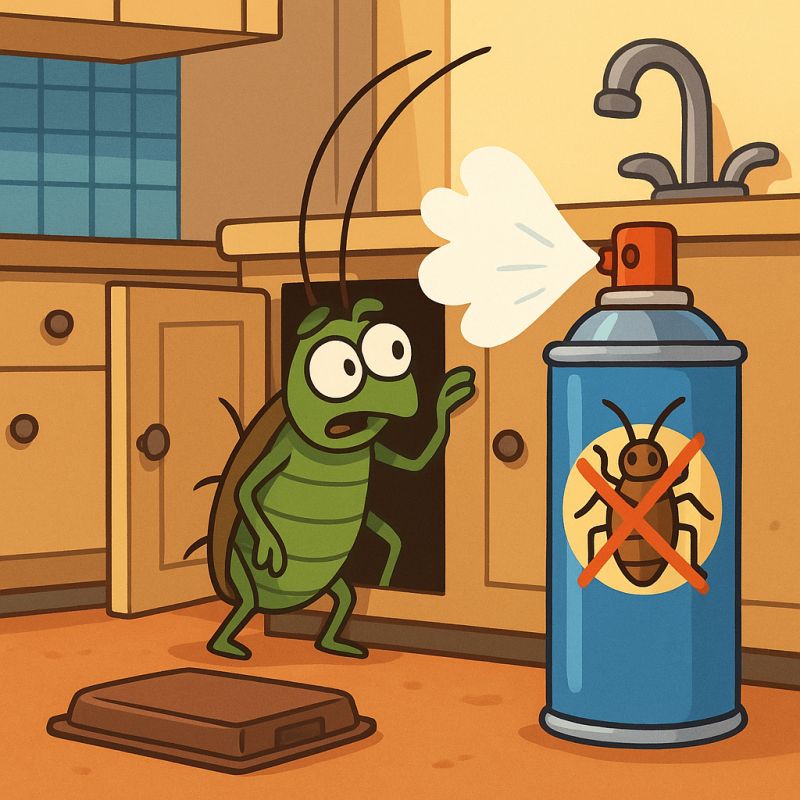 Roach Baits vs Sprays: Which Is More Effective?
