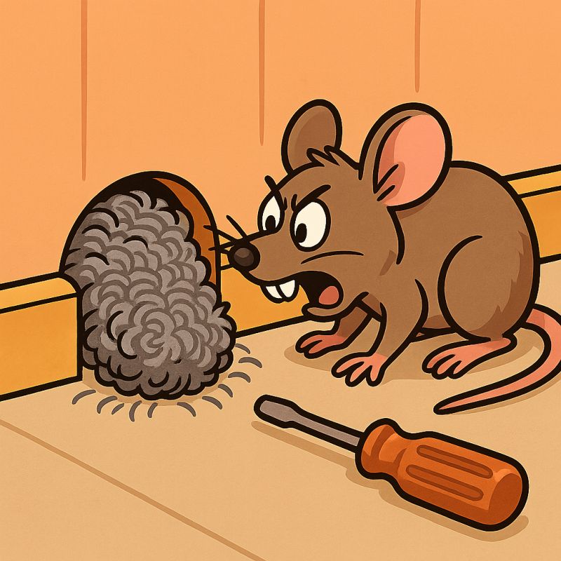 Steel Wool for Pest Control: The Simple Trick to Block Mice, Ants & Roaches