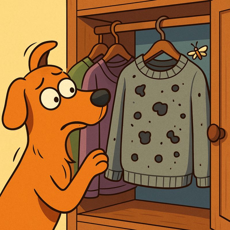 How to Get Rid of Clothes Moths & Protect Your Wardrobe